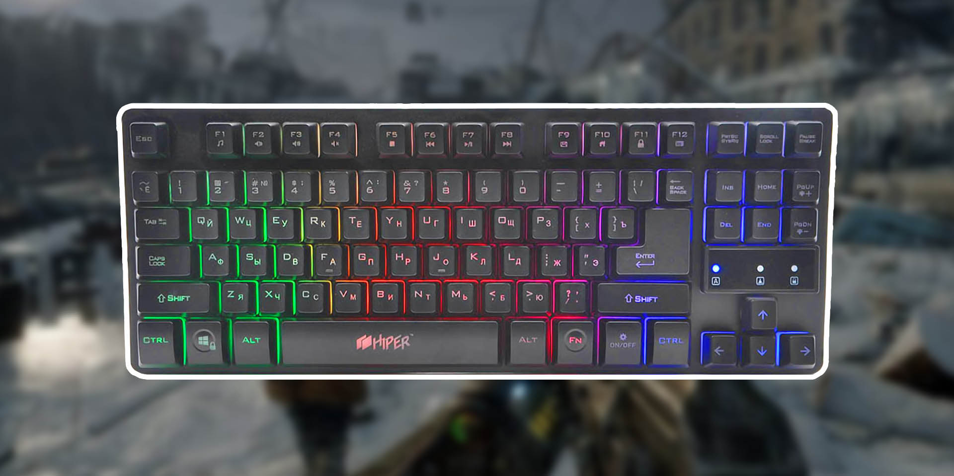 HIPER GK-1 GENOME: бюджетная игровая клавиатура
