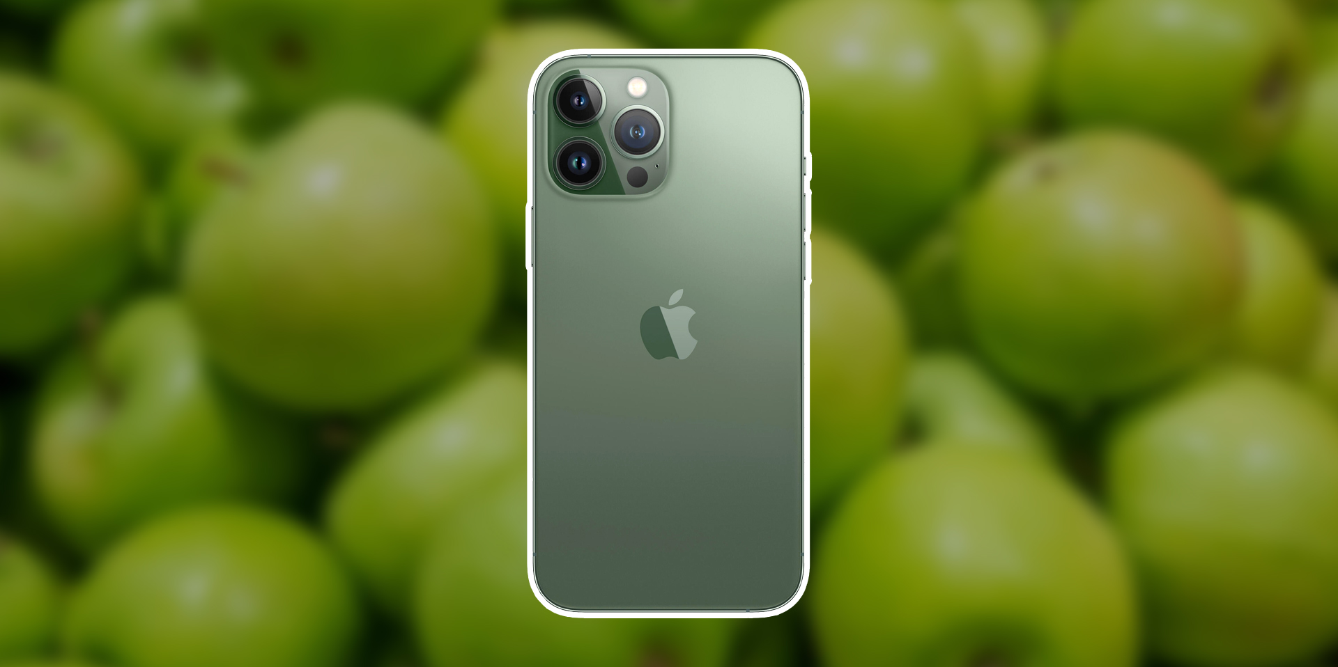 Apple iPhone 13 Pro Max: теперь зелёненький