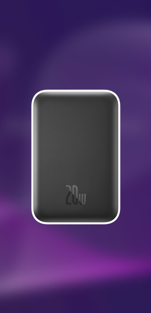Baseus Magnetic Power Bank: «липкая батарейка»