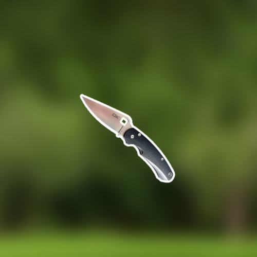 OK-81: складной нож с керамическим подшипником
