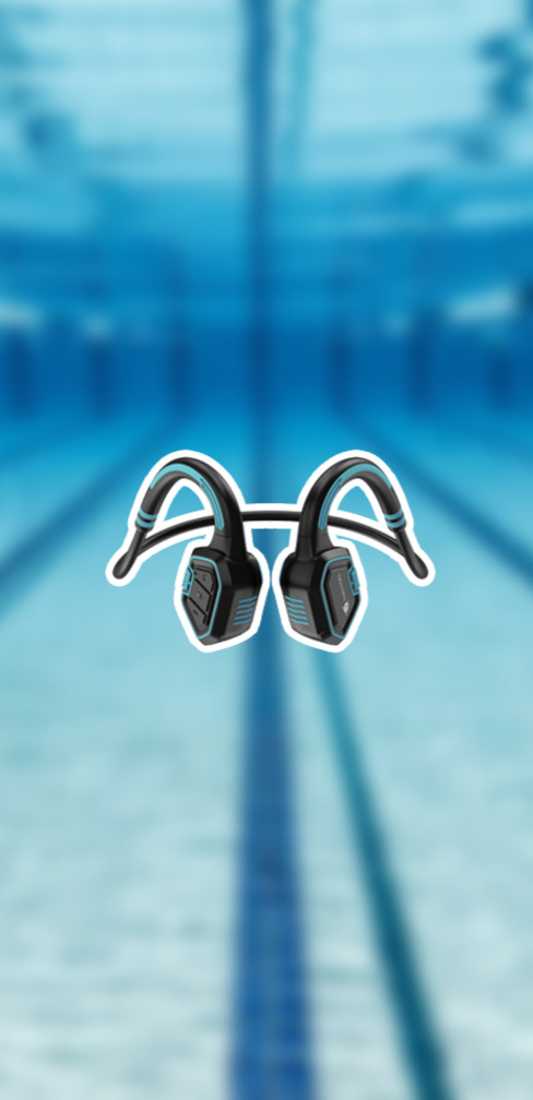 NAVITEL Swim: костная проводимость и плеер