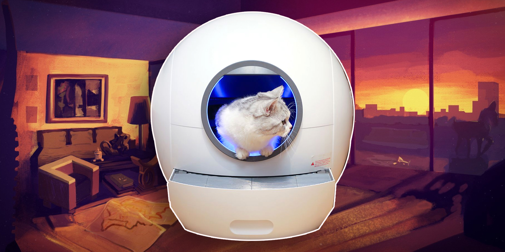 AmiCura cura1: умный туалет для кошки