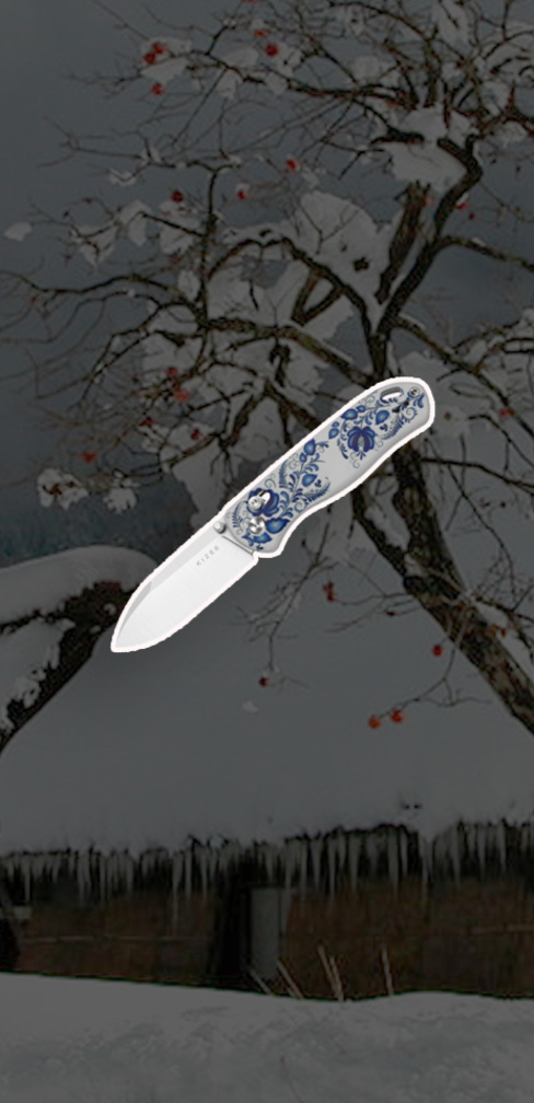 Kizer Russian Drop Bear Gzhel: дань традициям