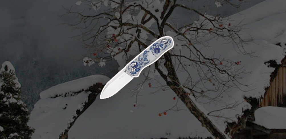 Kizer Russian Drop Bear Gzhel: дань традициям