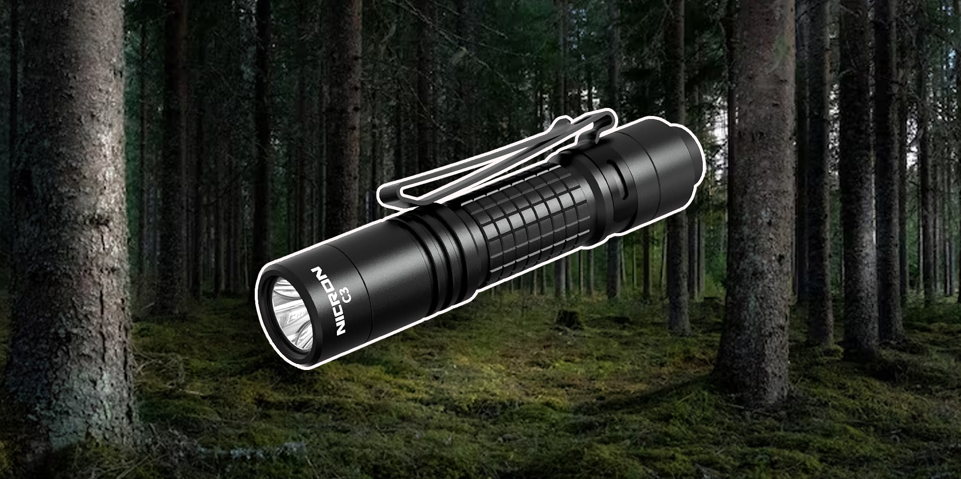 NICRON C3: EDC-фонарь яркостью 1000 Люмен