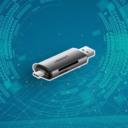UGREEN CM185: OTG-картридер 2-в-1 