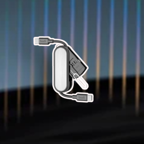 Budi Keychain: вместительный зарядный брелок