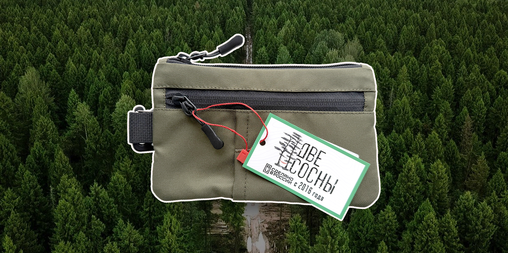 Органайзер дорожный для паспорта «Две сосны»