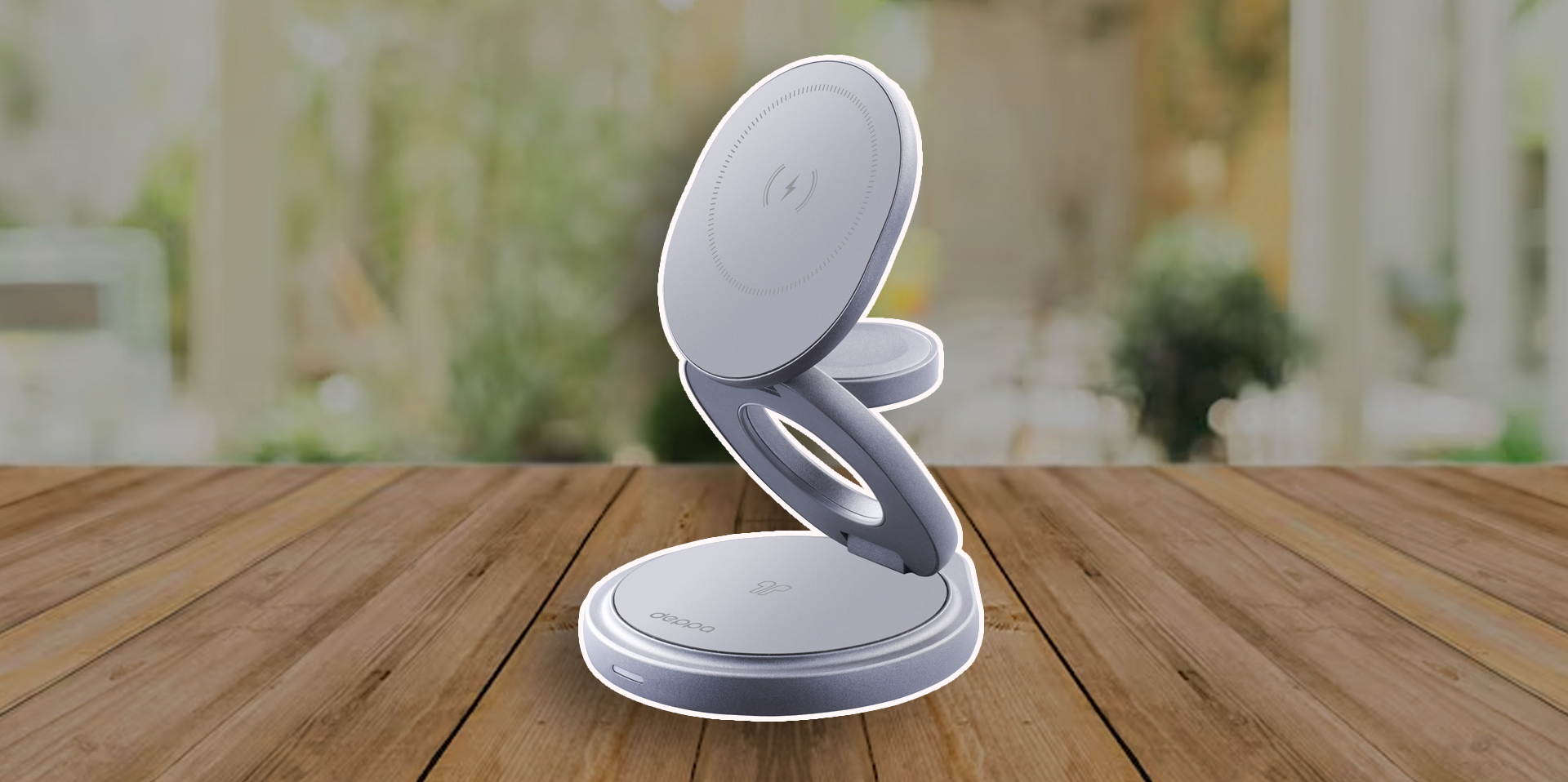 Беспроводная зарядная станция  3-в-1 от Deppa