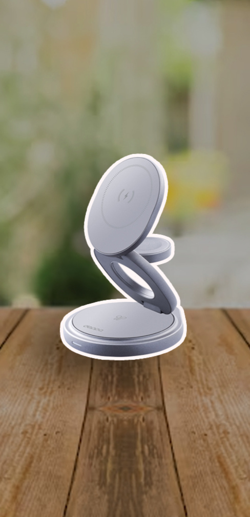 Беспроводная зарядная станция  3-в-1 от Deppa