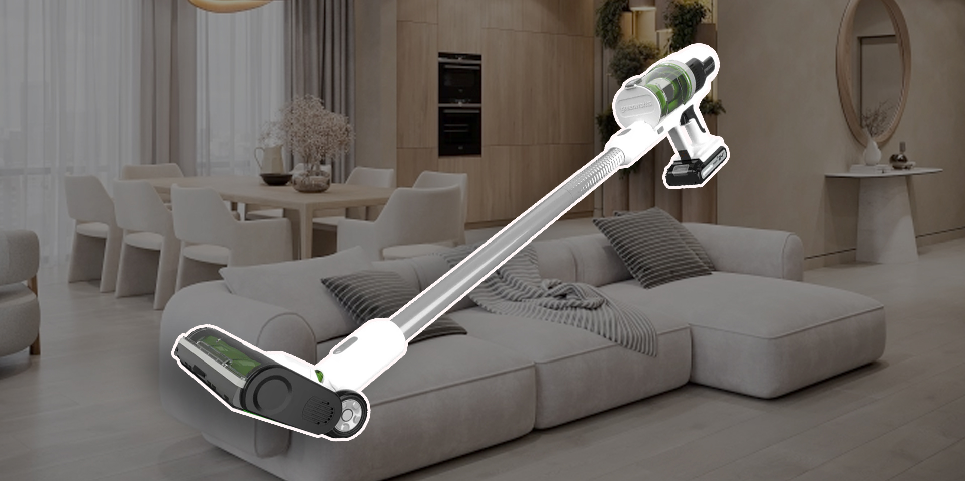 Greenworks SV24360: много функций и беспровод