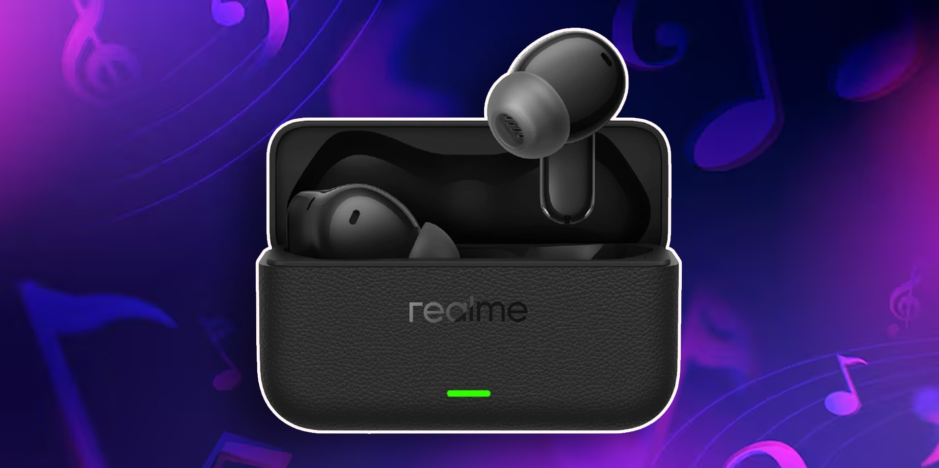 realme Buds T500 Pro: миникейс, максизвук